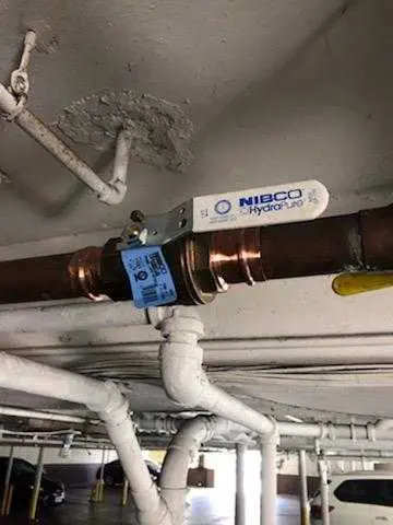 Copper pipe repair and valve work for Water Line Repair in Oceanic